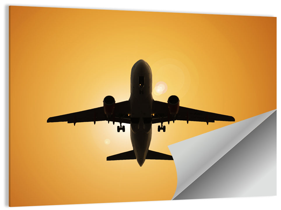 Airplane Takeoff Wall Art
