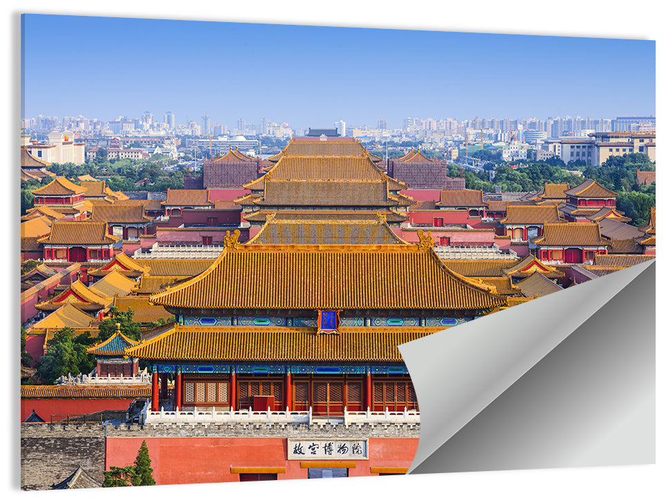 Beijing Cityscape Wall Art