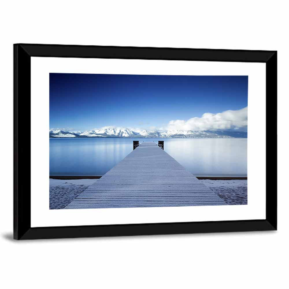 Lake Tahoe Pier Wall Art