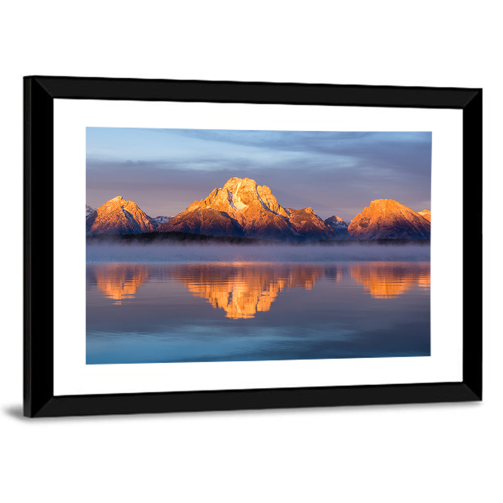 Mt. Moran & Jackson Lake Wall Art