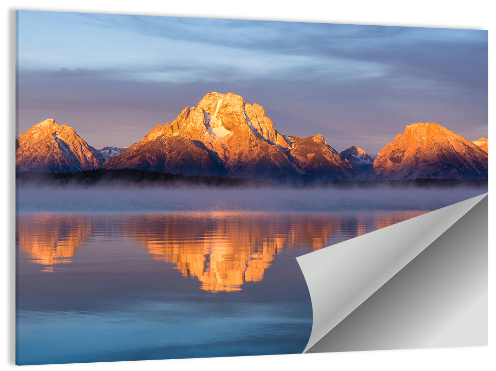 Mt. Moran & Jackson Lake Wall Art