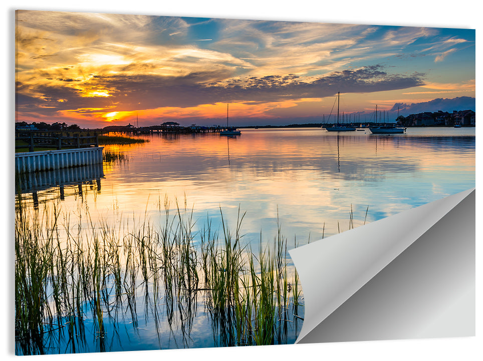 Folly River Beach Wall Art