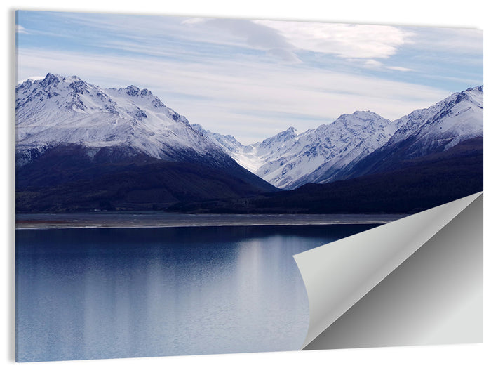 Lake Pukaki Reflection Wall Art as a poster print