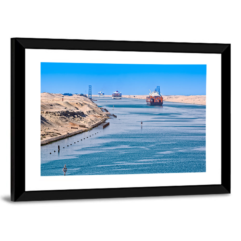 Suez Canal Wall Art