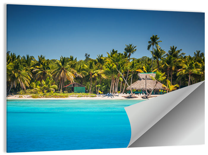 Punta Cana Beach Wall Art as a poster print