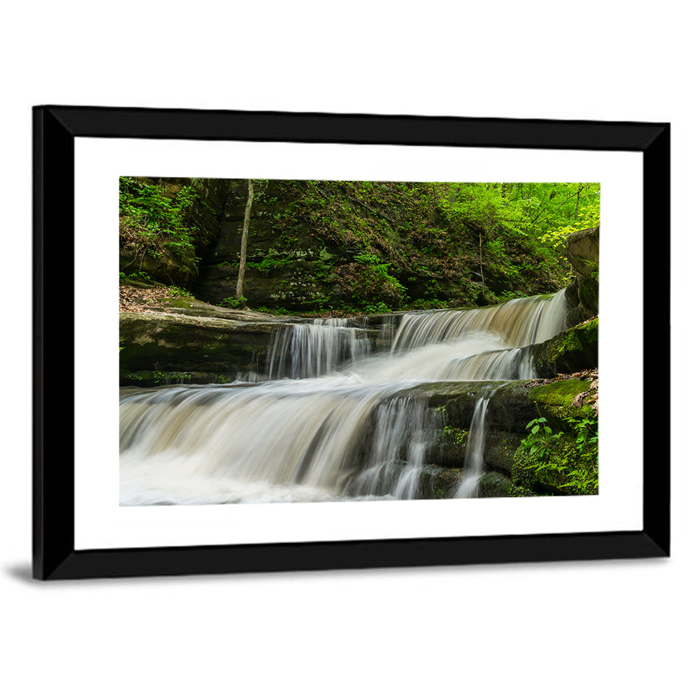 Matthiessen Cascade Waterfall Wall Art