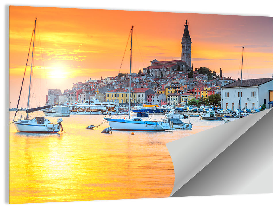 Rovinj Harbor Wall Art