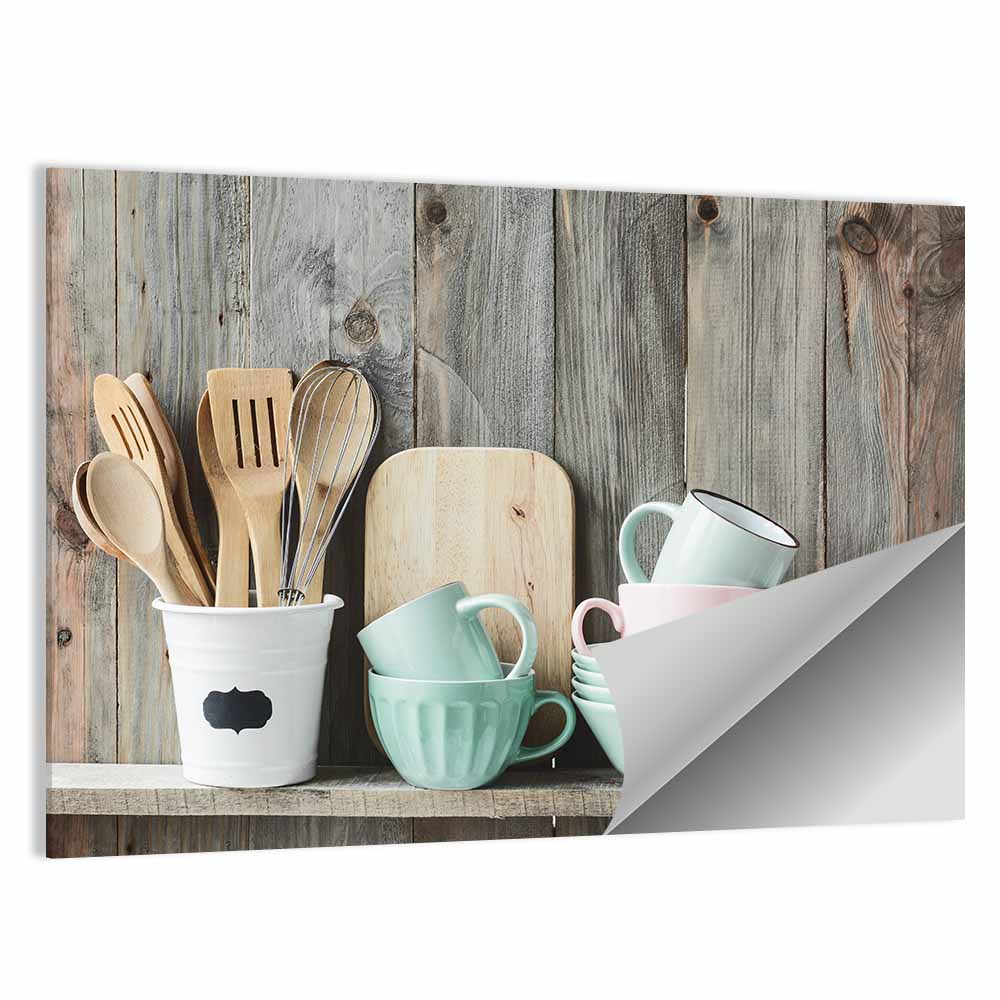 Kitchen Utensils Wall Art