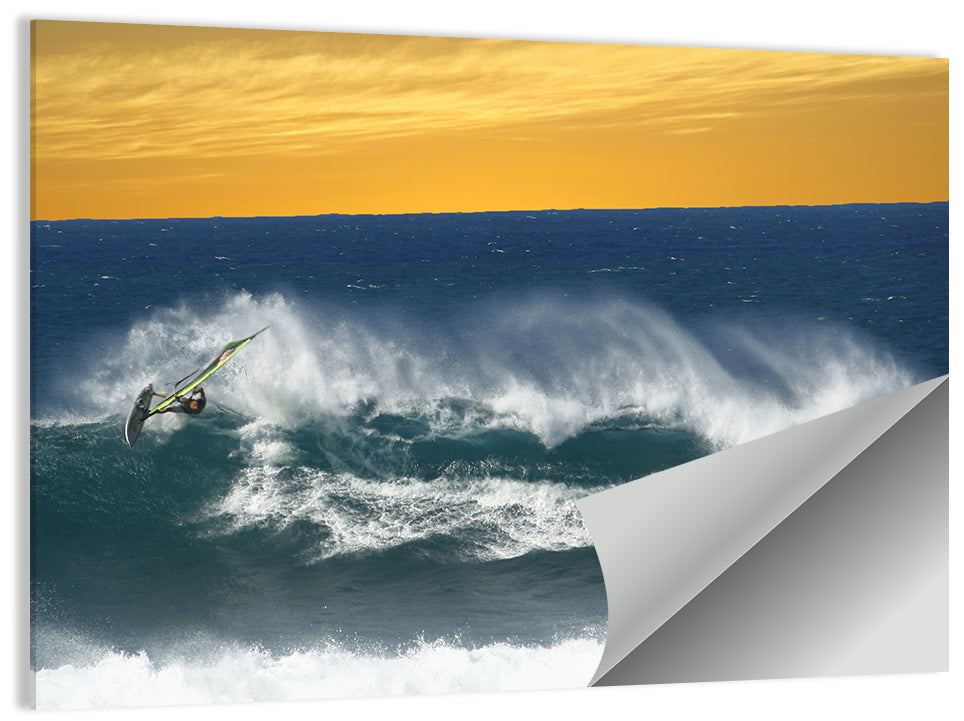 Strong Coastal Waves Wall Art