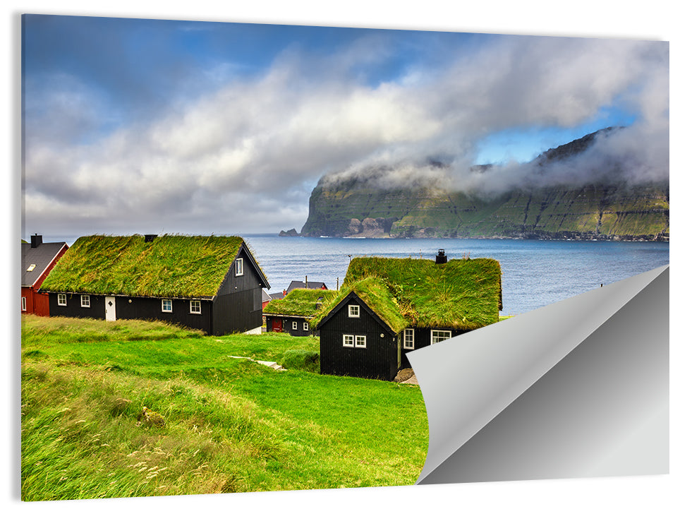 Mikladalur Kalsoy Island Wall Art