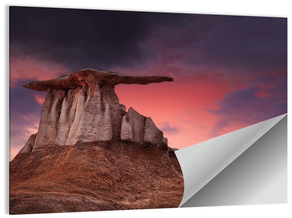 Wings Formation Bisti Badlands Wall Art