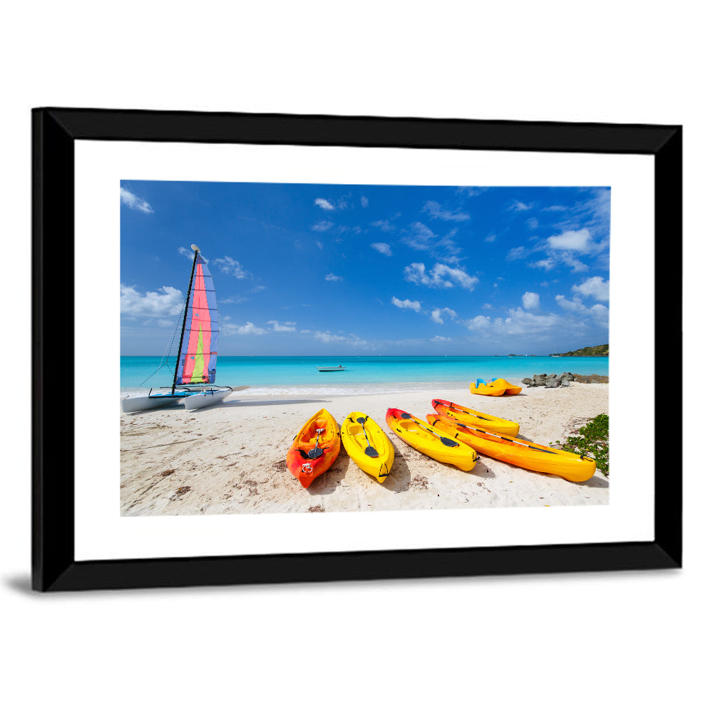 Tropical Beach Wall Art