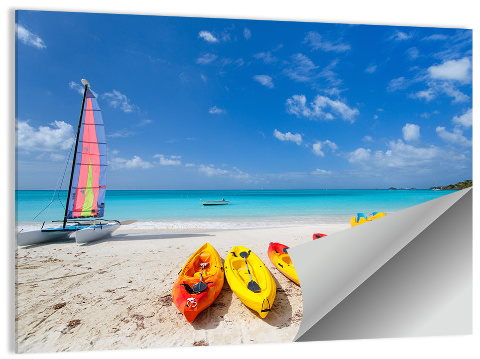 Tropical Beach Wall Art