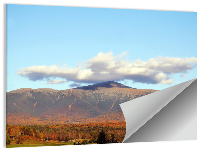 Mount Washington Wall Art as a poster print