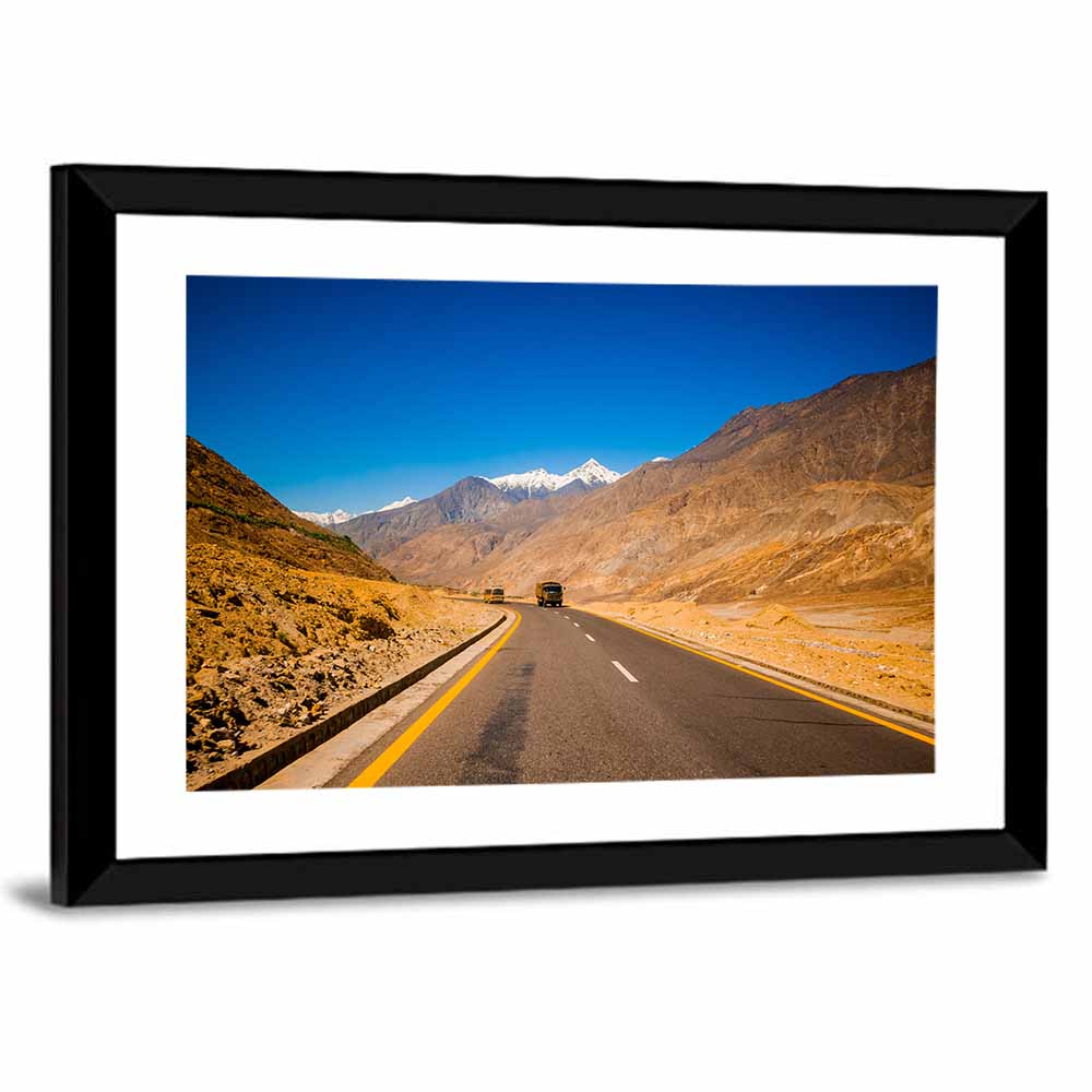 Karakorum Highway Pakistan Wall Art