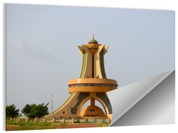 Ouagadougou National Monument Wall Art as a poster print