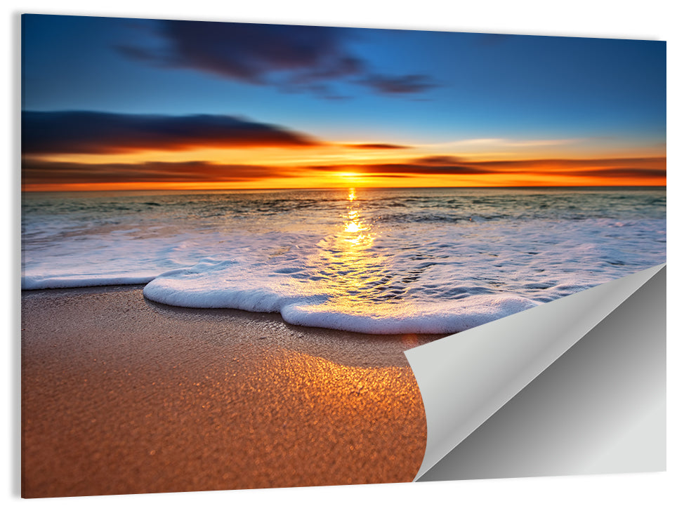 Beach Sunset Wall Art
