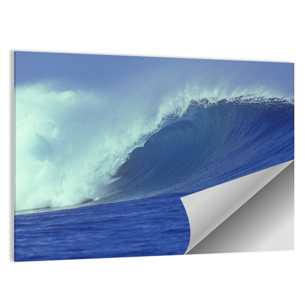 Blue Ocean Wave Wall Art