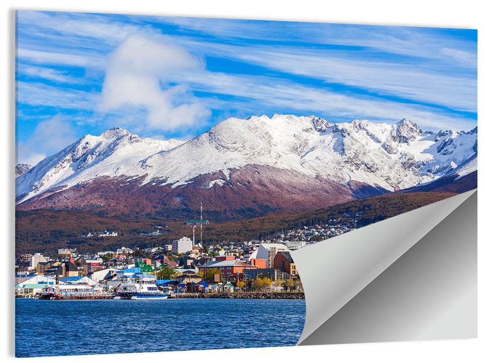 Ushuaia Harbor View Wall Art