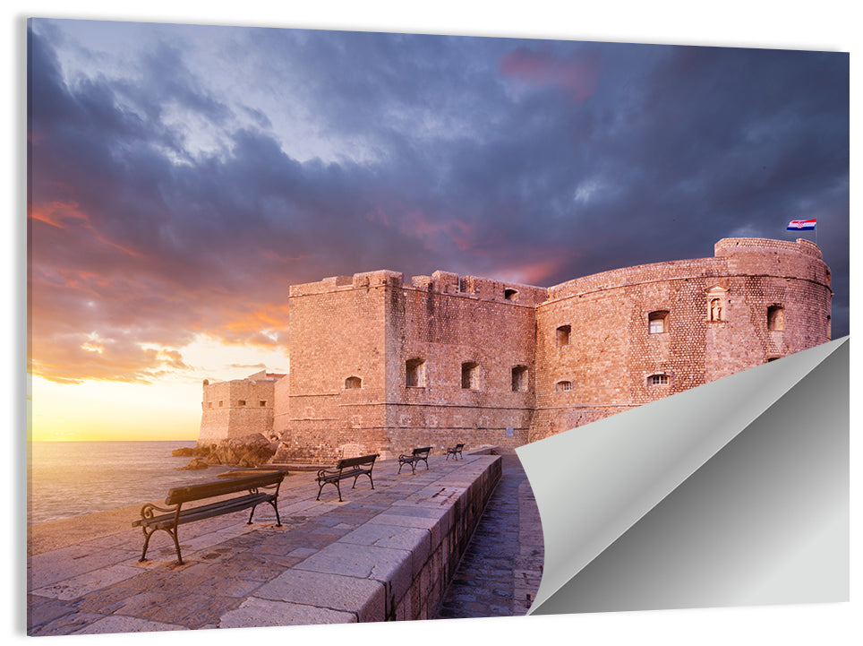 St John Mulo Fortress Wall Art