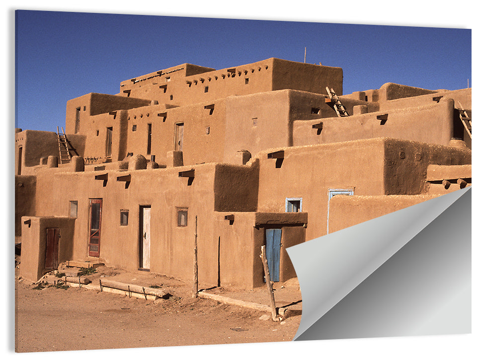 Taos Pueblo Wall Art
