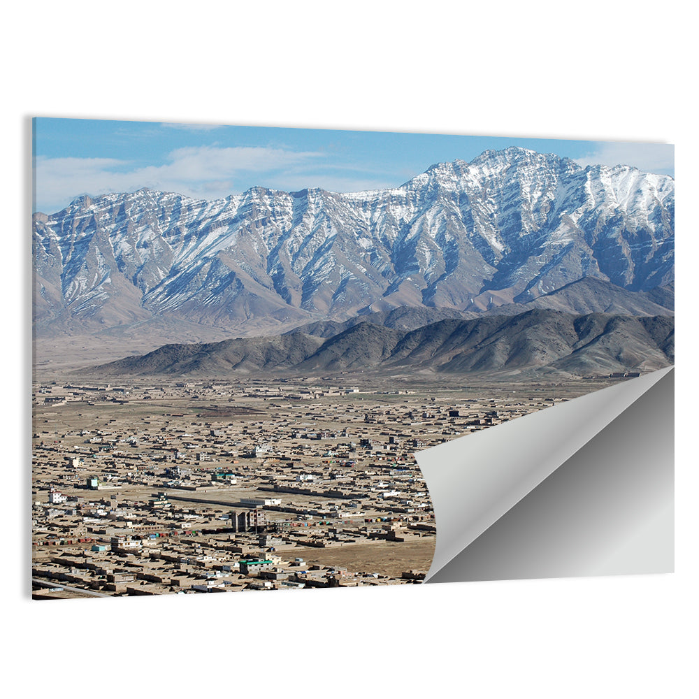 Kabul From Air Wall Art