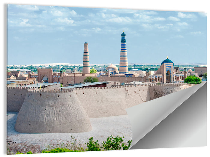 Itchan Kala, Khiva Wall Art as a poster print