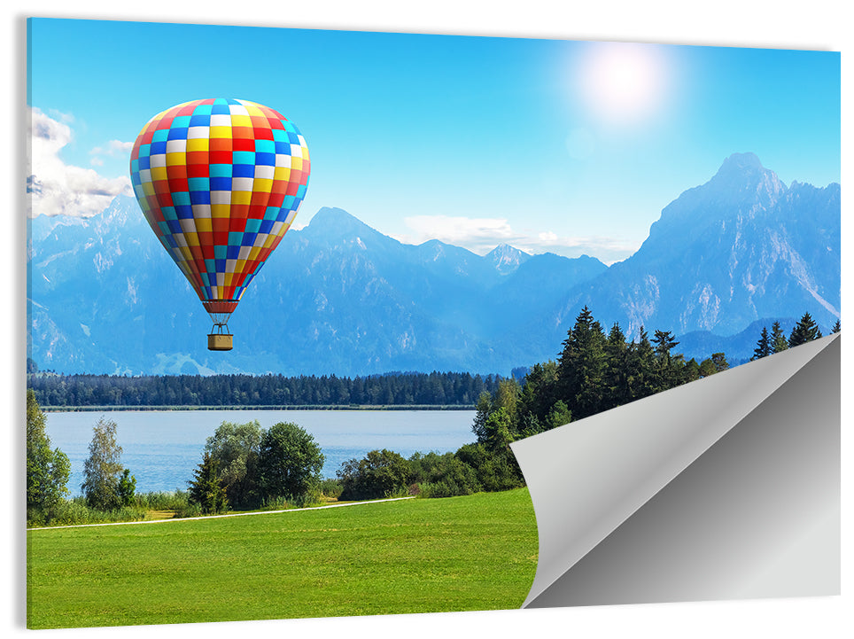 Lake in Bavaria Germany Wall Art