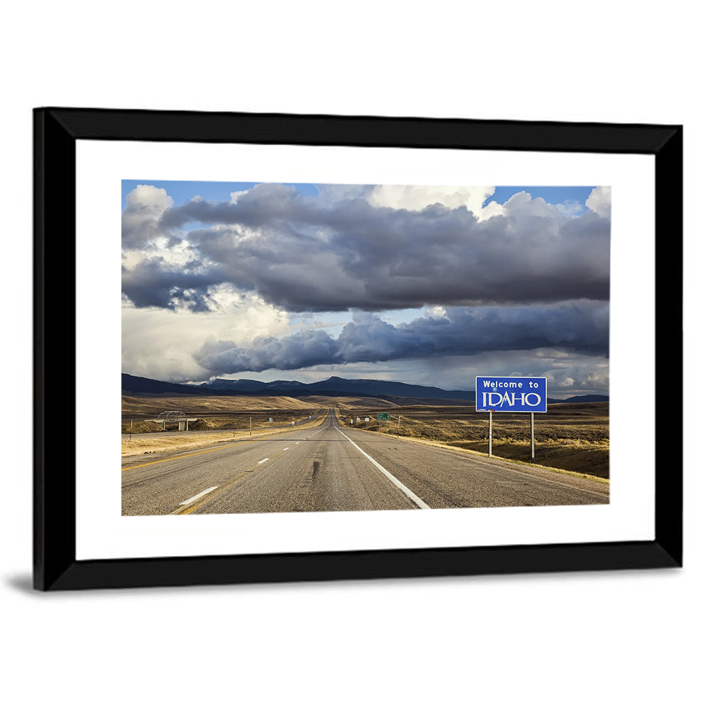 Idaho Highway Wall Art