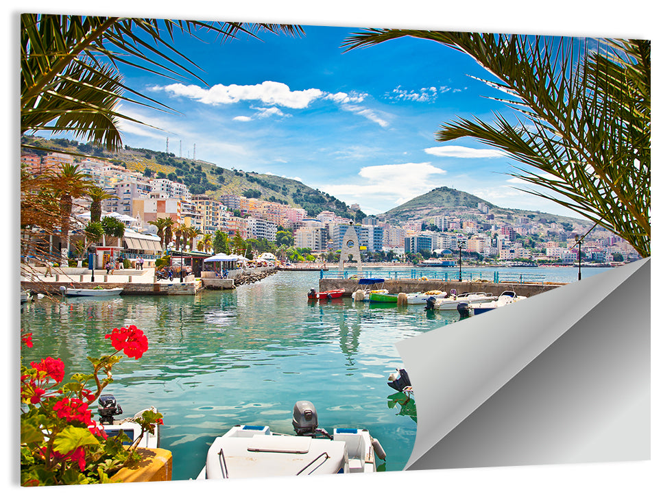 Saranda Port Wall Art