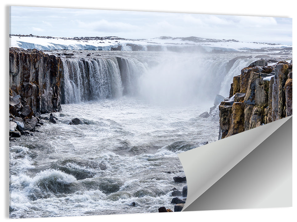 Selfoss Waterfall Wall Art
