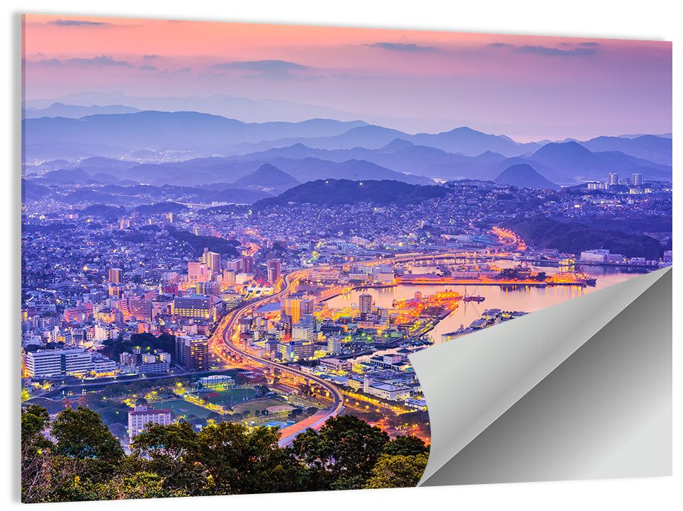 Sasebo Downtown Wall Art