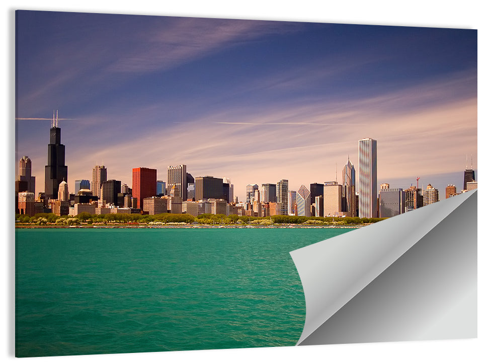 Chicago Skyline Wall Art