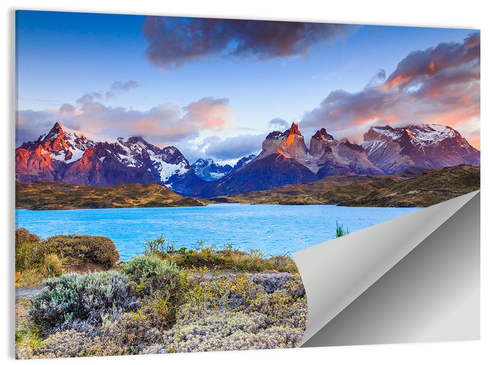 Pehoe Lake Wall Art