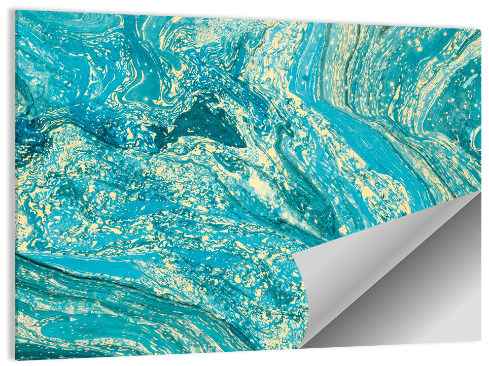 Marble Streams Abstract Wall Art