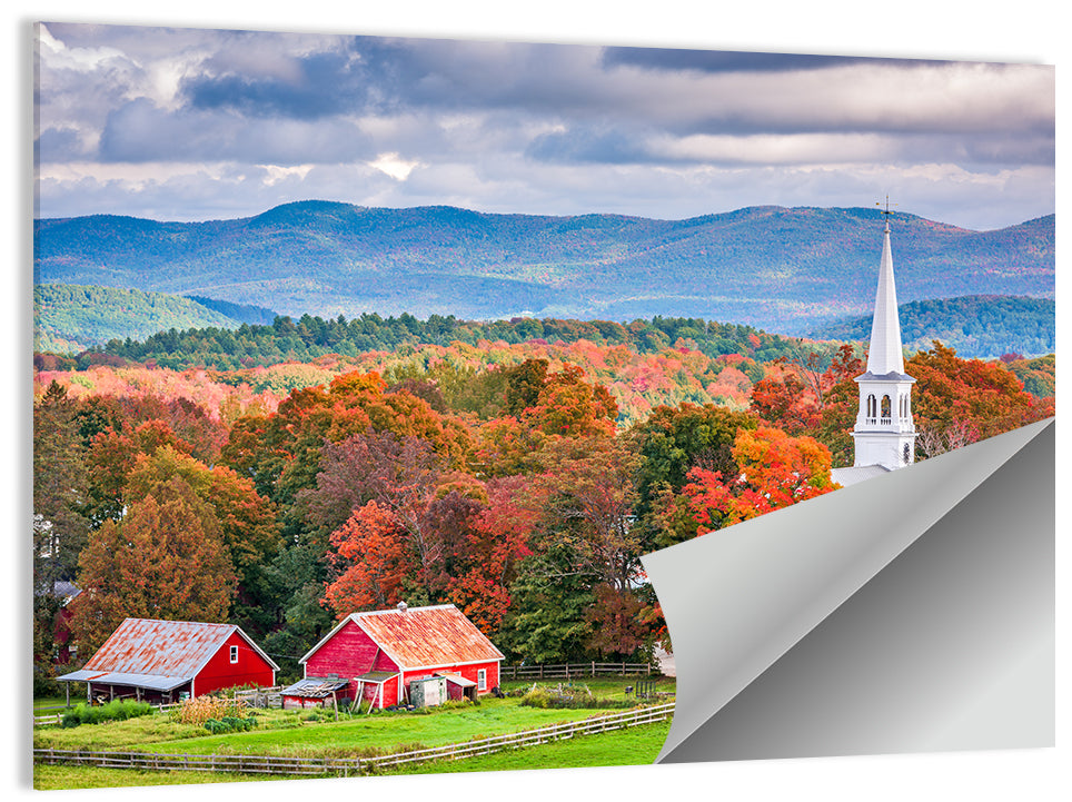 Peacham Town Wall Art