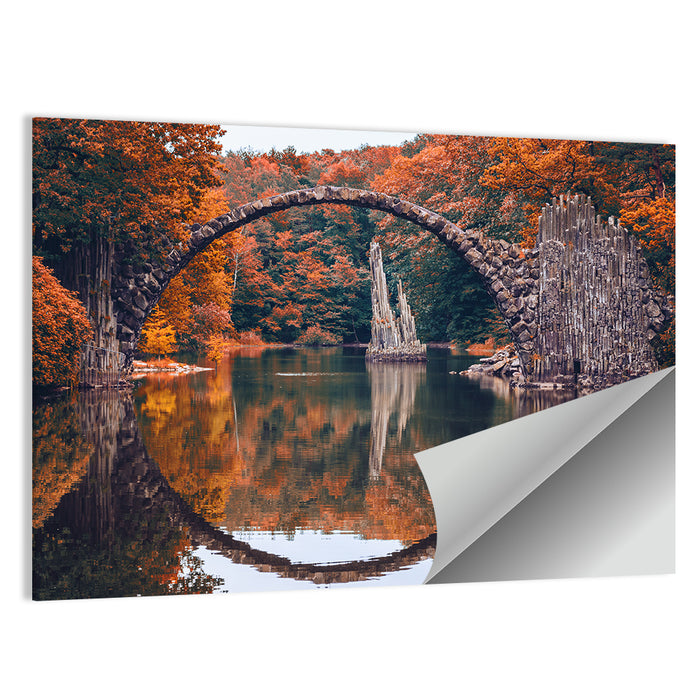 Rakotzbrücke Gablenz Germany Wall Art as a poster print