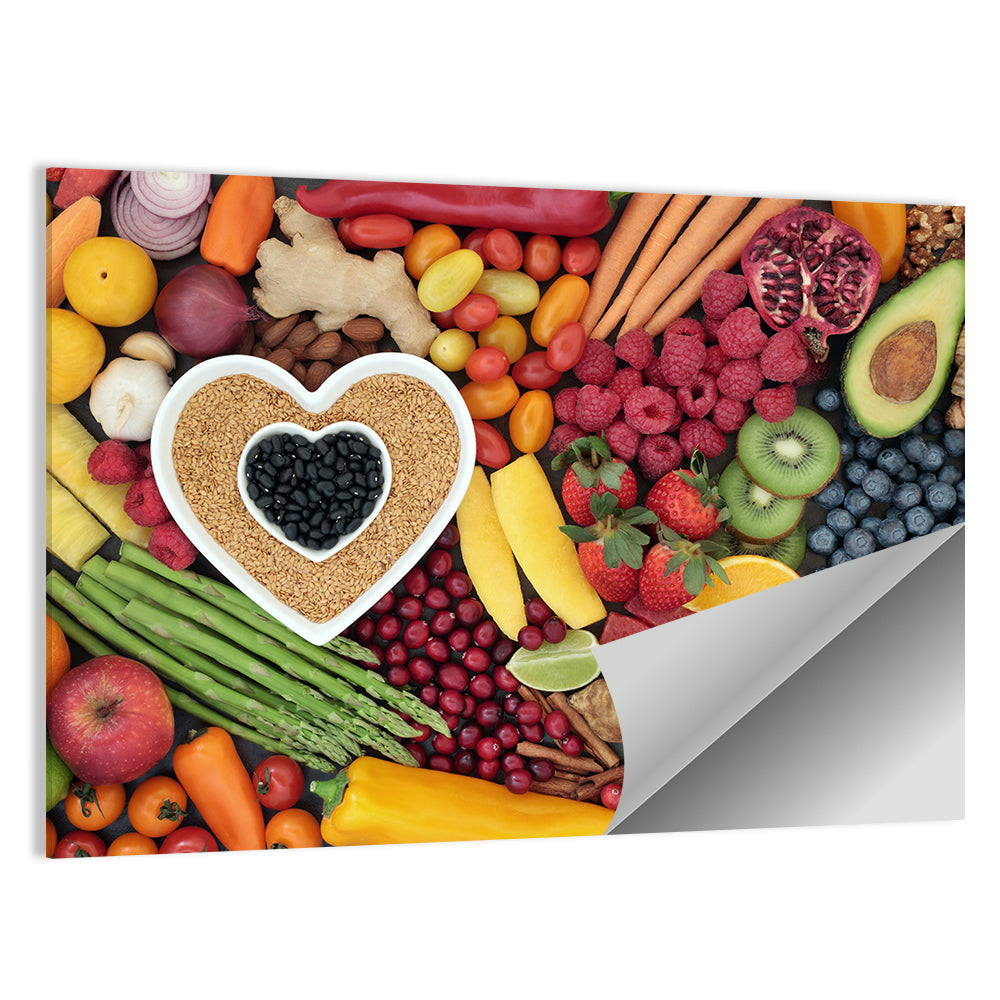 Healthy Super Food Wall Art