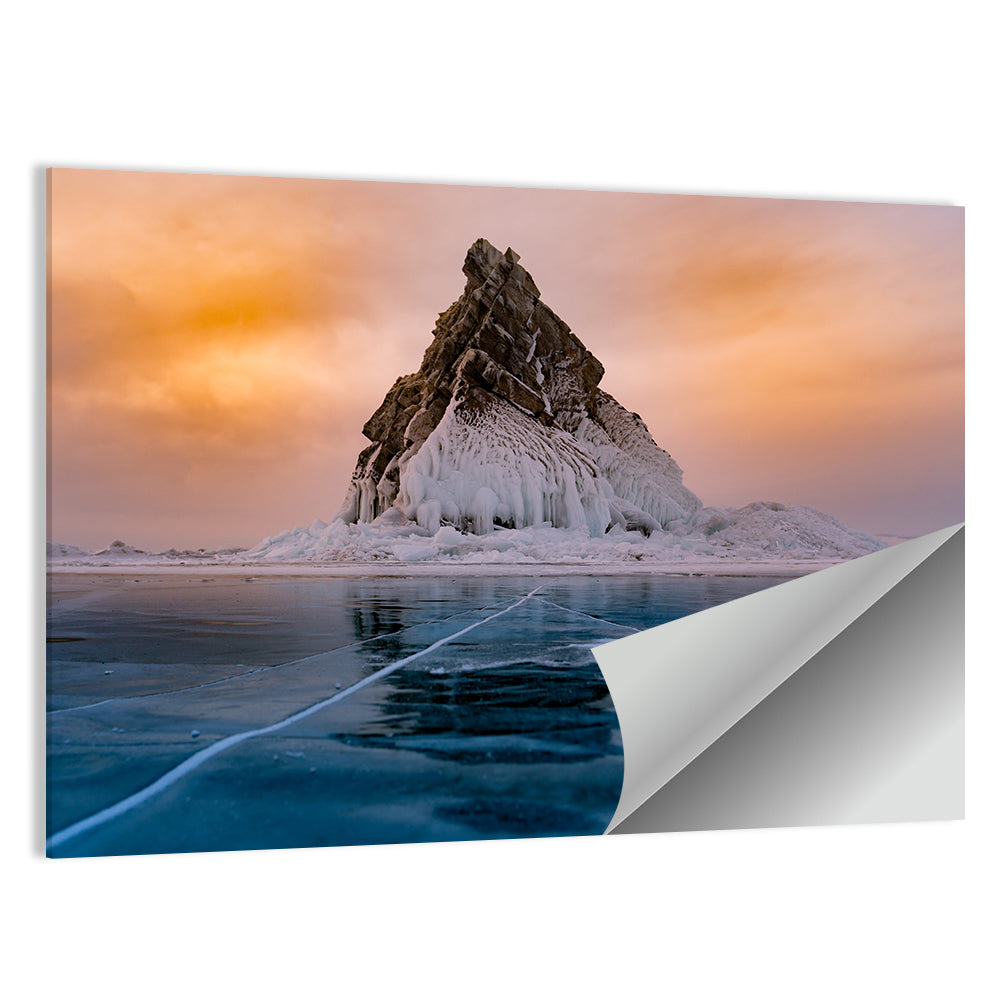 Frozen Lake Baikal Wall Art