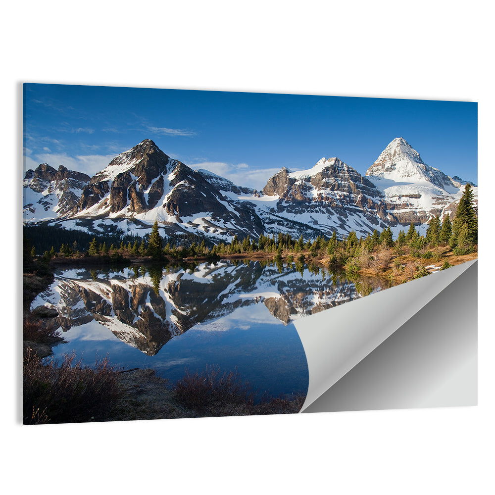 Mount Assiniboine Reflection Wall Art