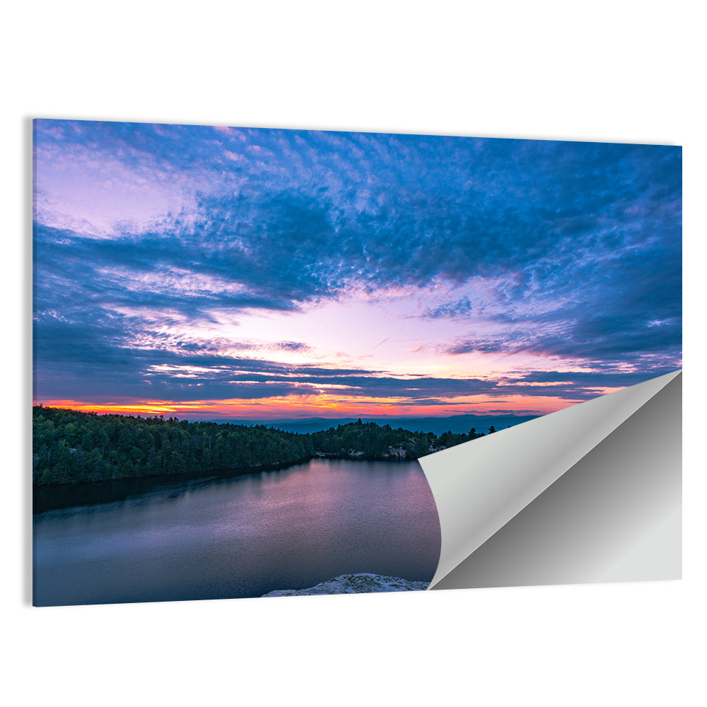 Lake Minnewaska Sunset Wall Art