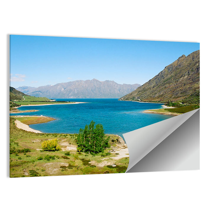 Lake Hawea Wall Art as a poster print