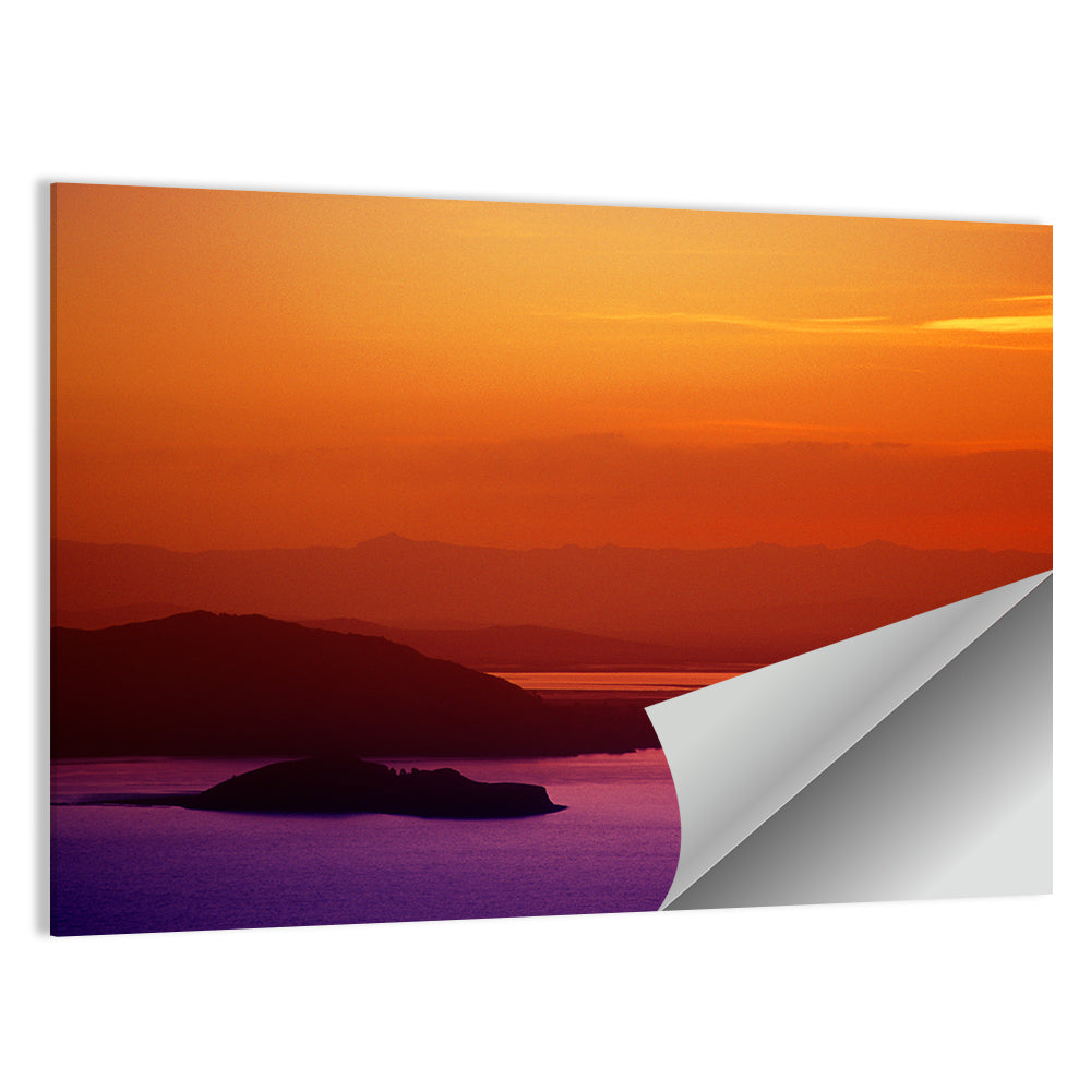 Lake Titicaca Sunset Wall Art