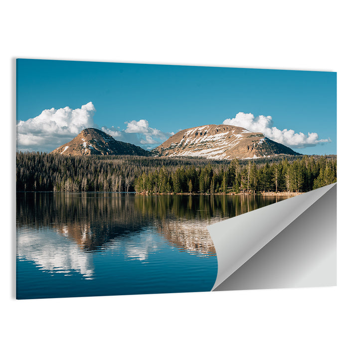 Uinta Mountains at Trial Lake Wall Art as a poster print
