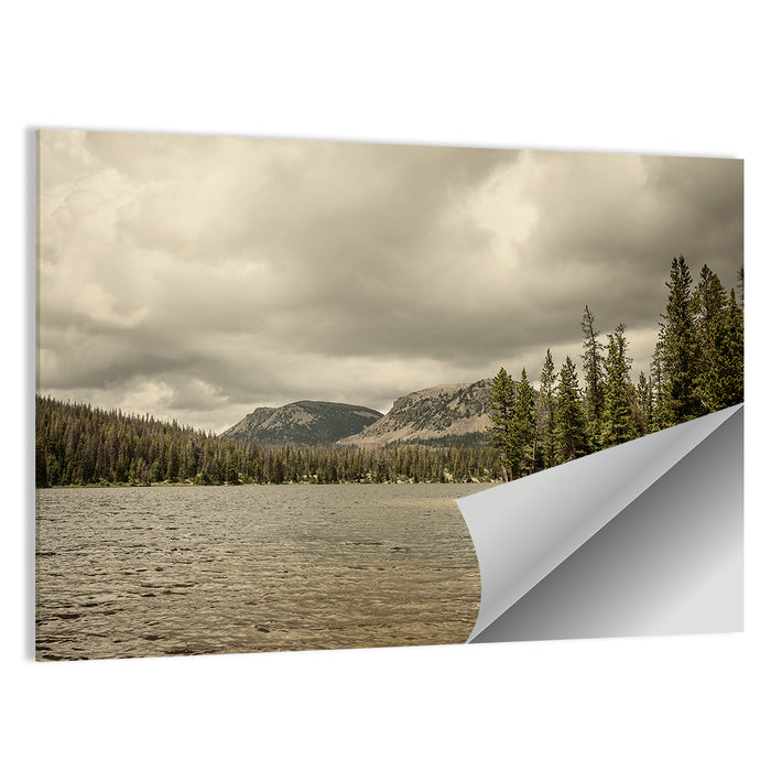 Mirror Lake Reflection Wall Art as a poster print