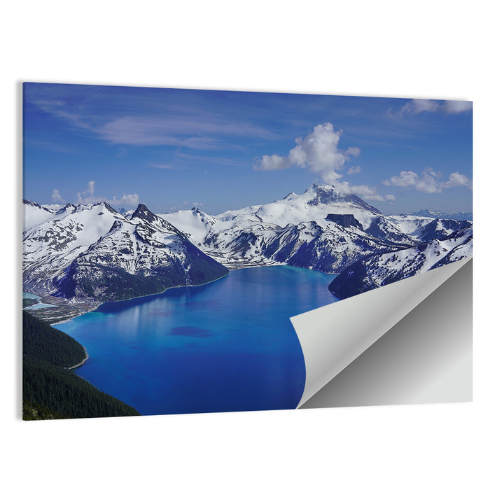Garibaldi Lake Mountain View Wall Art as a poster print