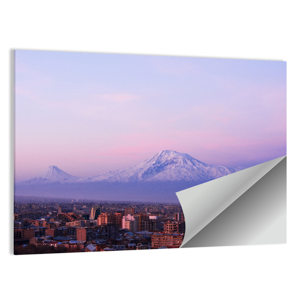 Mt Ararat from Yerevan City Wall Art