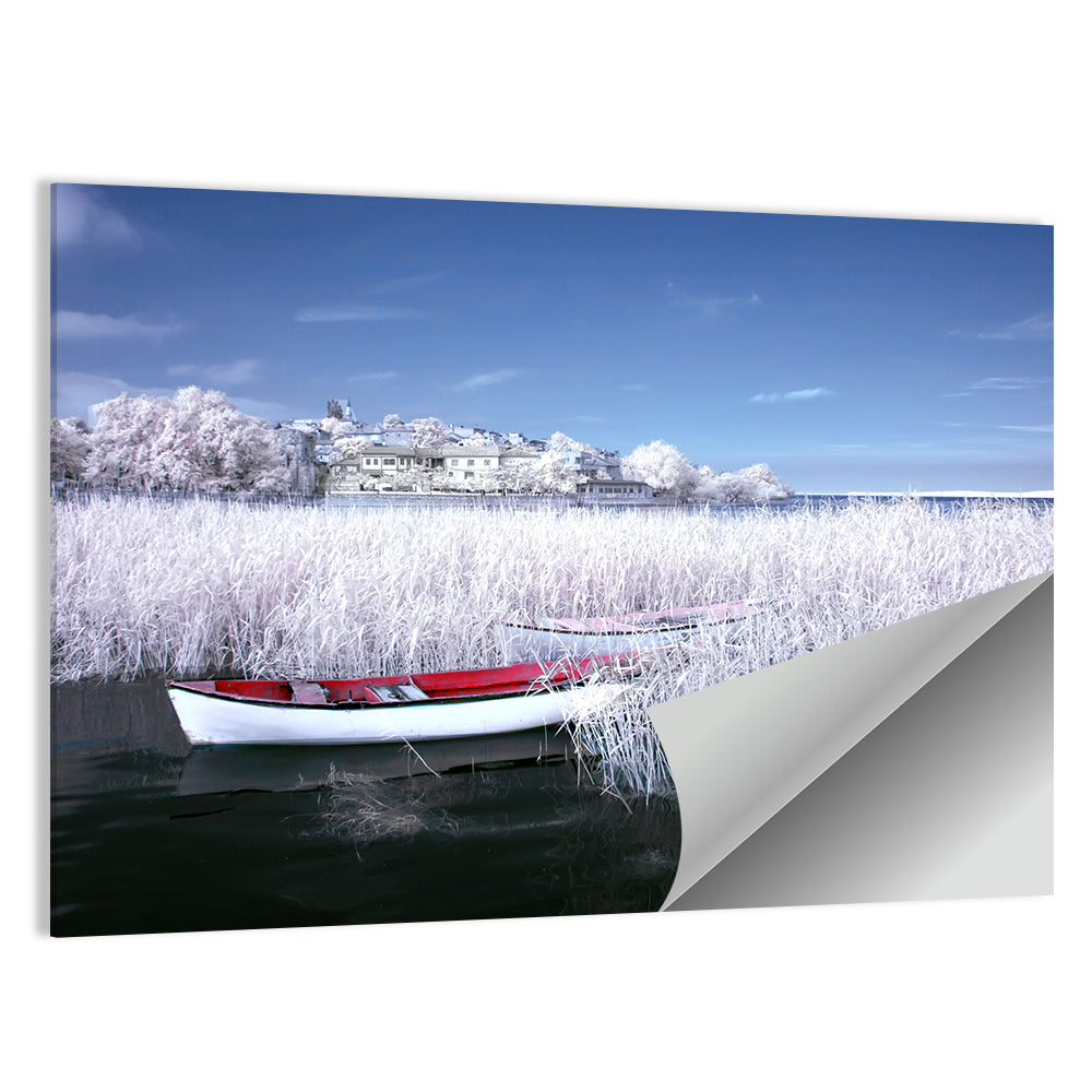 Lake Golyazi in Winter Wall Art