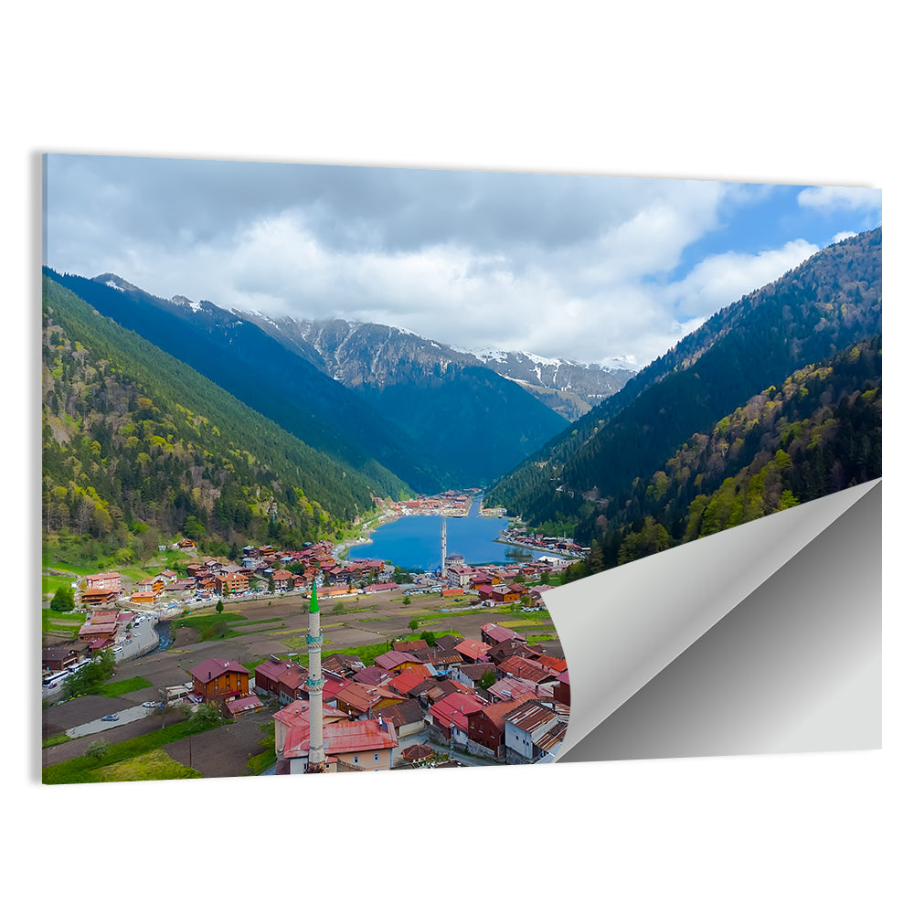 Uzungol Village Lake Wall Art