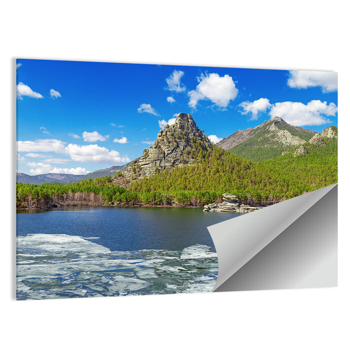 Burabay Lake Zhumbaktas Wall Art as a poster print